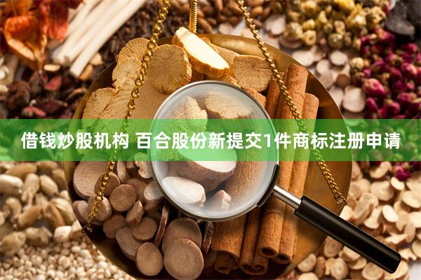 借钱炒股机构 百合股份新提交1件商标注册申请