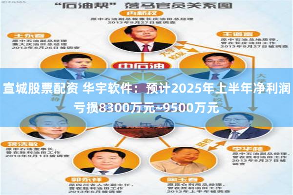 宣城股票配资 华宇软件：预计2025年上半年净利润亏损8300万元~9500万元