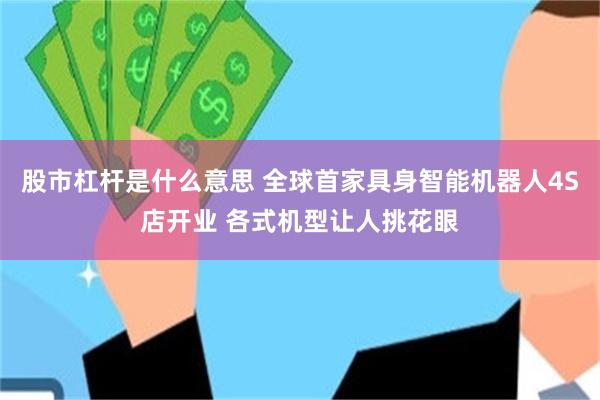 股市杠杆是什么意思 全球首家具身智能机器人4S店开业 各式机型让人挑花眼