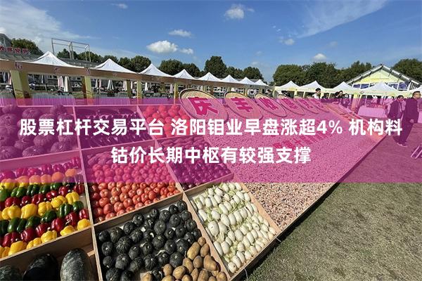 股票杠杆交易平台 洛阳钼业早盘涨超4% 机构料钴价长期中枢有较强支撑