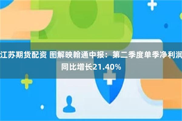 江苏期货配资 图解映翰通中报：第二季度单季净利润同比增长21.40%