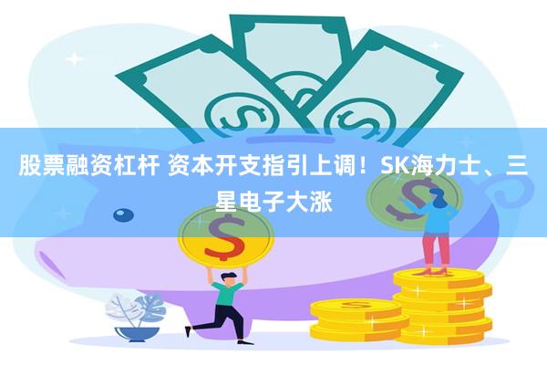 股票融资杠杆 资本开支指引上调！SK海力士、三星电子大涨