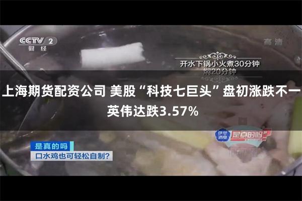 上海期货配资公司 美股“科技七巨头”盘初涨跌不一 英伟达跌3.57%